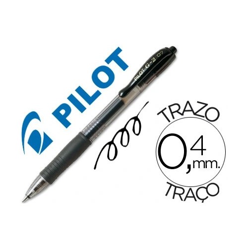 BOLIGRAFO PILOT G-2 NEGRO