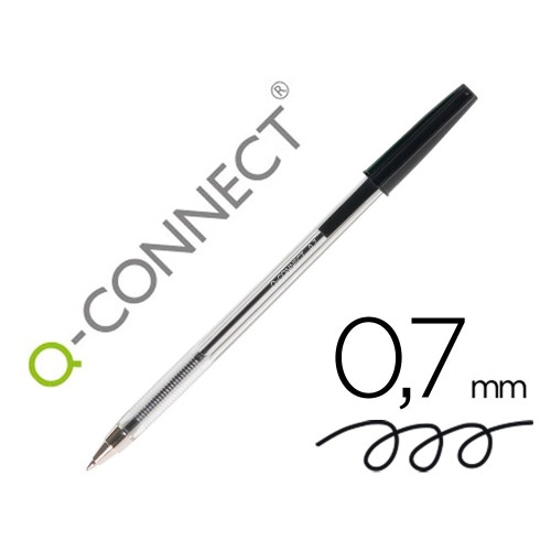 BOLIGRAFO Q-CONNECT NEGRO